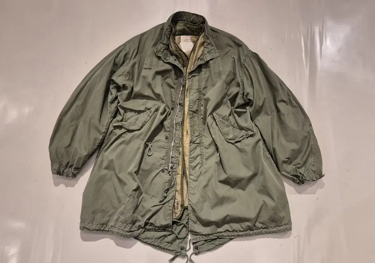 XL~2XL>60s u.s army fishtail parka